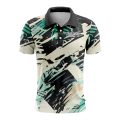 Custom Fully Sublimated Half Tie Dye Pattern Performance Polo Shirt 6792
