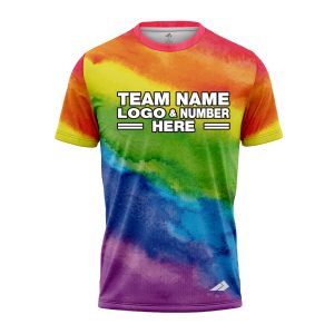 Custom Fully Sublimated Original Tie Dye Pattern Multicolor Performance Jersey 7460
