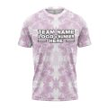 Custom Fully Sublimated Solid Tie Dye Pattern Berry Performance Jersey 7565