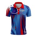 Custom Fully Sublimated Deluxe Bowling Pattern Performance Polo Shirt 08747