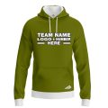 Custom Fully Sublimated Solid T20 Pattern Olive Green Performance Sports Pullover Hoodie 09921