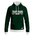 Custom Fully Sublimated Solid Z10 Pattern Army Green Performance Sports Pullover Hoodie 09951
