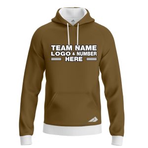 Custom Fully Sublimated Solid Z34 Pattern Hardwood Performance Sports Pullover Hoodie 09967