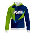 Custom Fully Sublimated Broken Glass Pattern Dark Performance Sports Pullover Hoodie 10075