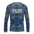 Custom Fully Abstract Animal Print Performance Long Sleeves 10423