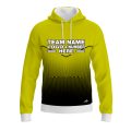 Custom Fully Sublimated Bold Pattern Green Black Performance Sports Pullover Hoodie 10481