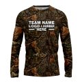 Custom Fully Sublimated Forest Camo Pattern One Performance Long Sleeves 10871