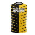 Custom Fully Sublimated Thorns Neon Pattern Yellow Performance Sleeveless 11223