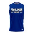 Custom Fully Sublimated Solid I1 Pattern Blue Performance Sleeveless 15431