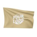 Custom Fully Sublimated Solid Z15 Pattern Dark Beige Flag 16089