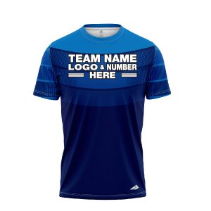 Custom Fully Sublimated Original Pattern Blues Performance Baseball Softball Jersey 17139