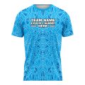 Custom Fully Sublimated Tribal Two Pattern SkyBlue Performance Soccer Uniform Jersey 17508