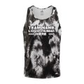 Custom Fully Sublimated Titans Tie Dye Pattern Black White Performance Tank Top 18915