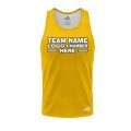 Custom Fully Sublimated Solid B8 Pattern Gold Performance Tank Top 19223