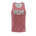 Custom Fully Sublimated Solid P29 Pattern Rose Gold Performance Tank Top 19231