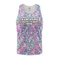Custom Fully Sublimated Jaguar Animal Print  Multicolor Performance Tank Top 19319
