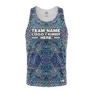 Custom Fully Abstract Animal Print Performance Tank Top 19315