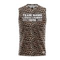 Custom Fully Sublimated Jaguar Animal Print Performance Sleeveless 19403