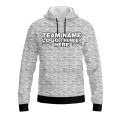 Custom Fully Sublimated Camo Pattern Gray White Performance Sports Pullover Hoodie 20966