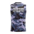 Custom Fully Sublimated Urban Night Camo Two Pattern Blues Performance Sleeveless 21324