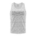 Custom Fully Sublimated Camo Pattern Gray White Performance Tank Top 21348