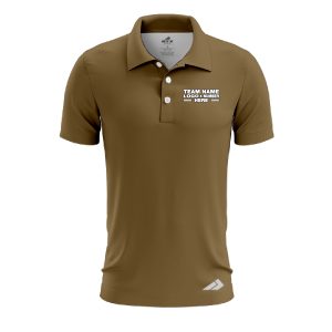 Custom Fully Sublimated Solid Z34 Pattern Hardwood Performance Polo Shirt 8470