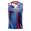 Custom Fully Sublimated Deluxe Bowling  Pattern Performance Sleeveless 22622