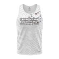 Custom Fully Sublimated Stylish Fishing Pattern Red White Blue Performance Tank Top 22665