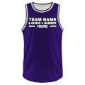Custom Fully Sublimated Tenue Pattern Blue White Performance Basketball Uniform Jersey 23367