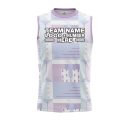 Custom Fully Sublimated Pastel Geometric Golf Pattern Performance Sleeveless 23905
