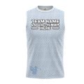 Custom Fully Sublimated Basic Golf Pattern SkyBlue Performance Sleeveless 23925