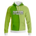Custom Fully Sublimated Basic Golf Pattern Green Performance Sports Pullover Hoodie 24027