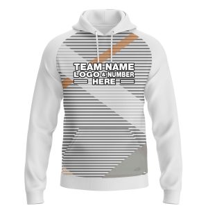 Custom Fully Sublimated Elegant Golf Pattern Faded Performance Sports Pullover Hoodie 24035