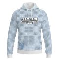 Custom Fully Sublimated Basic Golf Pattern SkyBlue Performance Sports Pullover Hoodie 24039