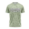 Custom Fully Sublimated Camo Three Pattern Gray Performance Soccer Uniform Jersey 24169