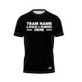 Custom Fully Sublimated Strong Two Pattern Black Performance Baseball Softball Jersey 25115